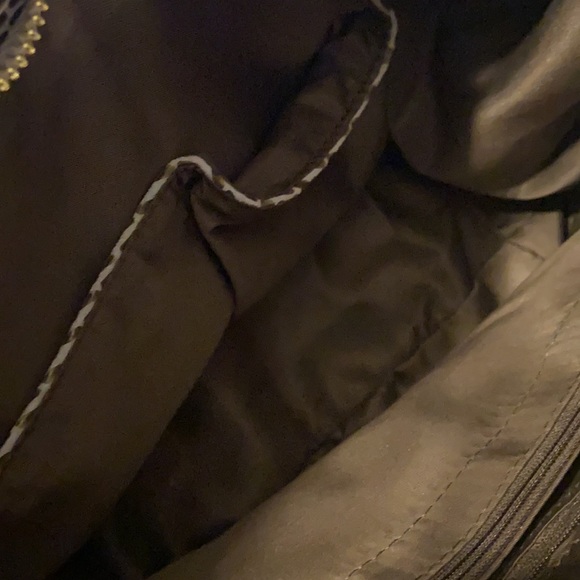 Snake style print Hobo Handbag - Picture 2 of 4